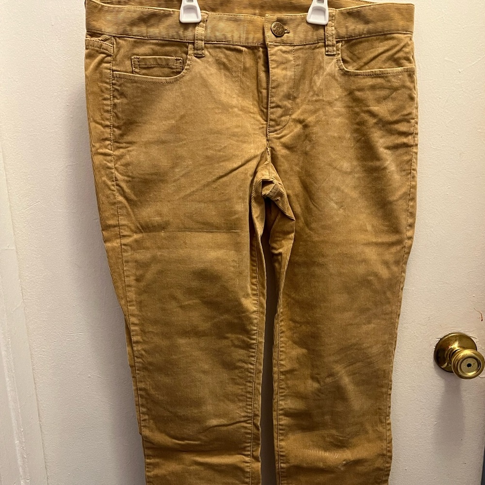 J. Crew Corduroy Pants curvy fit